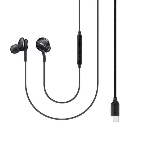 Samsung - USB-C AKG Wired Earphones - Black