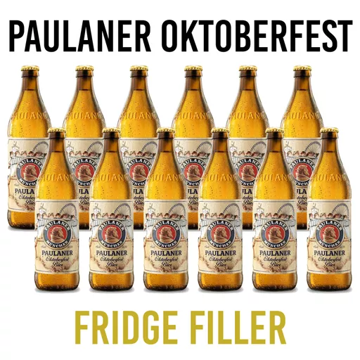 Paulaner Oktoberfest 12 50cl Bottle Fridge Filler