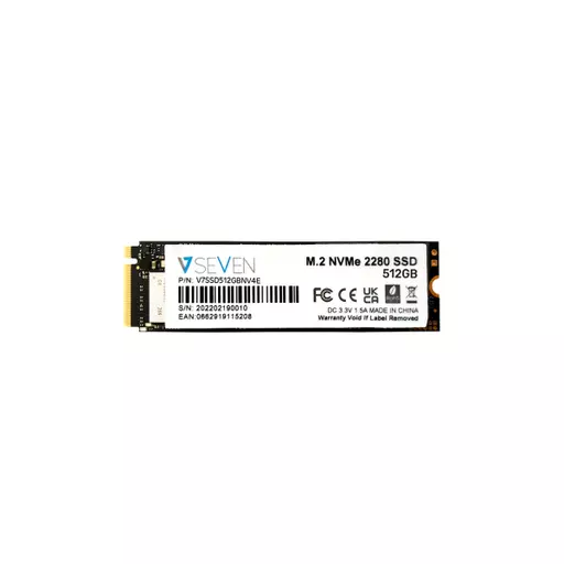 V7 V7SSD512GBNV4E internal solid state drive M.2 512 GB Serial ATA III 3D TLC NVMe