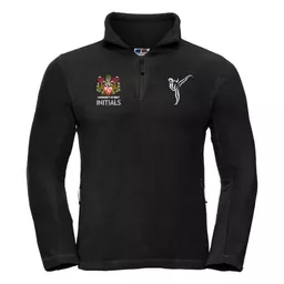 UniversityOfKent_Taekwondo_QuarterZipFleece_Black_Front.png