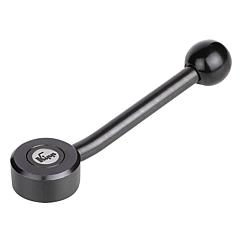 K0114 Tension Levers In Steel 15° Type Internal Thread Size M6-M16