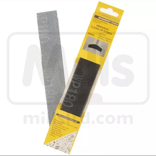 Abrasive Clean Up Strips Pk 10