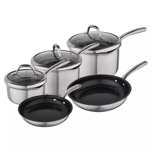 Good Food Tri-Ply 5 Piece Cookware Set