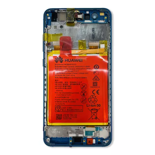 LCD Screen Assembly + Battery (Service Pack) (Sapphire Blue) - Huawei P10 Lite
