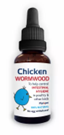 chicken wormwood bottle