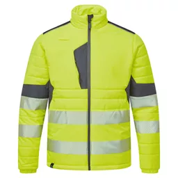SYH-058C-System-Hi-Vis-Eco-Two-Tone-Yellow-Navy-Thermal-Baffle-Jacket-Front-straight-on With Segmented Tape.png