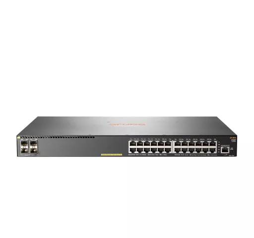 HPE Aruba 2930F 24G PoE+ 4SFP+ Managed L3 Gigabit Ethernet (10/100/1000) Power over Ethernet (PoE) 1U