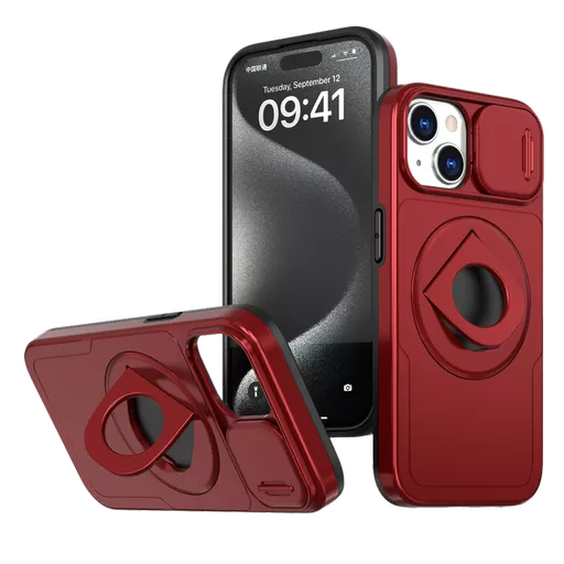 ProMag Lens for iPhone 15 - Red