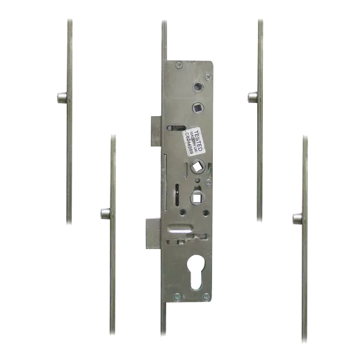 MILA Master Lever Operated Latch & Deadbolt Twin Spindle - 4 Roller