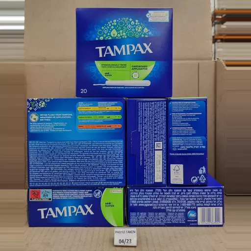 Tampax Blue Box Super 20s