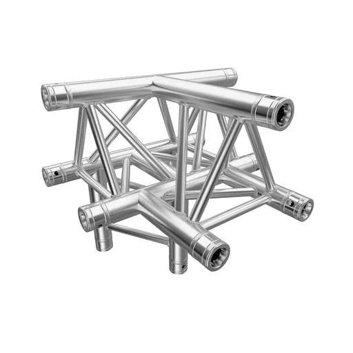 Global Truss F33 PL 4 Way T Piece Apex Up