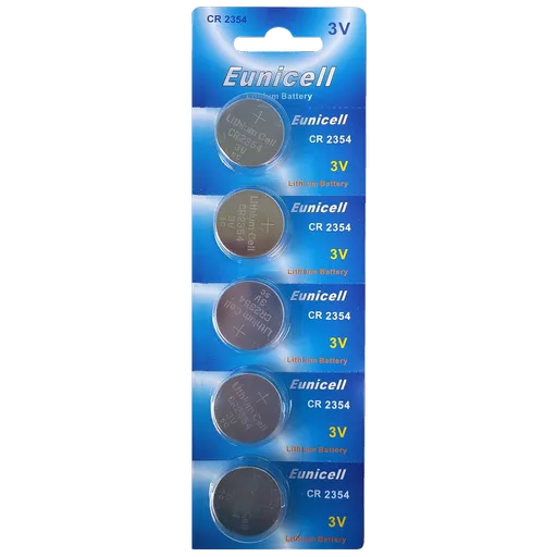 EUNICELL 3V CR2354 Button Cell Battery (5 PER CARD)