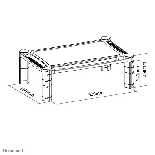 Neomounts monitor/laptop riser