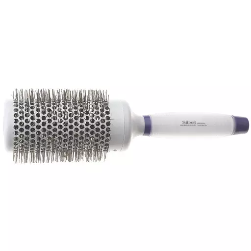 Sibel White Silicon Gel Tourmaline Nylon Brush 360 53mm