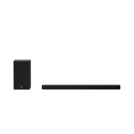 LG SP8Y Bluetooth Wi-Fi Sound Bar with Meridian Technology, High Res Audio