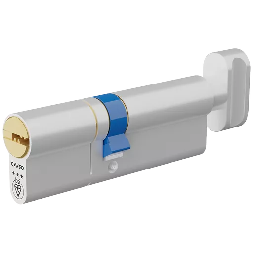 CAVEO TS007 3* Key & Turn Euro Dimple Cylinder