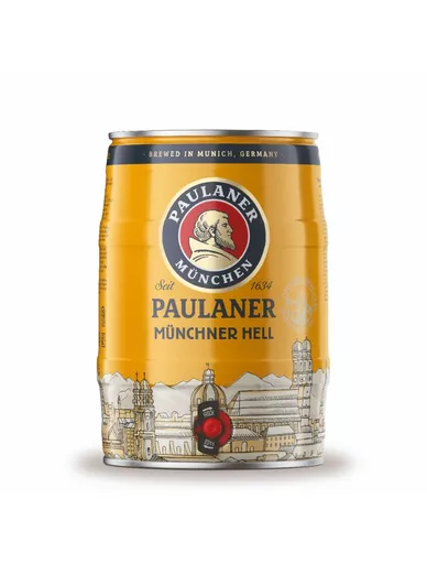 Paulaner Munich Helles Mini Lager Keg - 5 litre