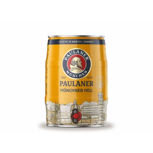 Paulaner Munich Helles Mini Lager Keg - 5 litre