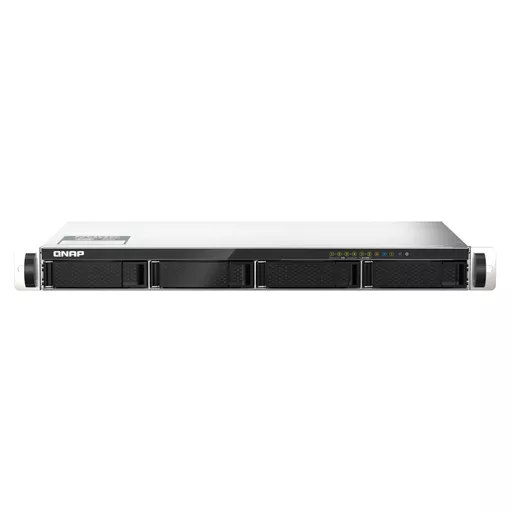 QNAP TS-435XEU NAS Rack (1U) Marvell CN9131 4 GB DDR4 0 TB QNAP QTS Black, Grey