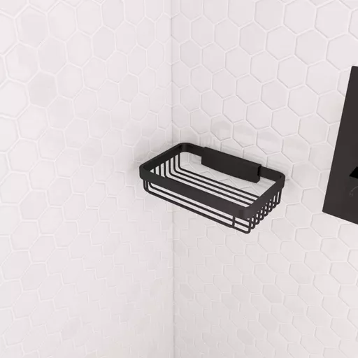 Removable Wall Basket - Matt Black