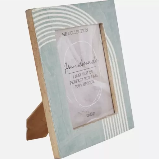 -Simplistic Curve Photo Frame, 7.3 x 9.25