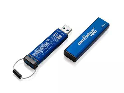 iStorage datAshur PRO 256-bit 32GB USB 3.0 secure encrypted flash drive IS-FL-DA3-256-32