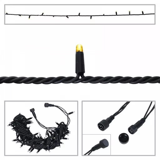 elumen8 Rubber Connectable LED String Light WW 10m