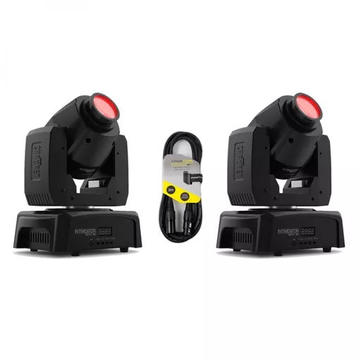 Chauvet Intimidator Spot 110 Moving Head Twin Pack Bundle