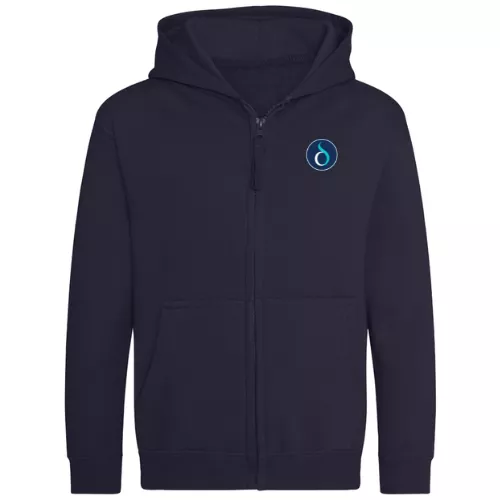 d'Overbroeck's Senior School Junior AWD Full Zip Hoodie