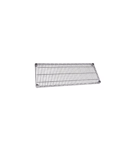 Chrome Heavy Duty Wire Shelf for Mesh Shelving
