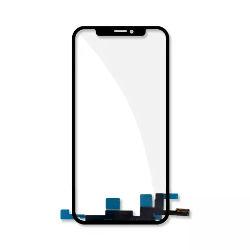 Glass w/ Touch (Glass + Digitizer + OCA) (CERTIFIED) (Black) - For iPhone XS