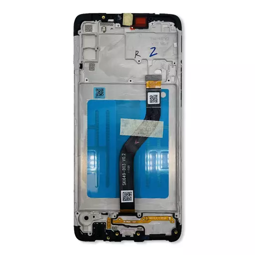 OLED Screen Assembly (Service Pack) (Black) - Galaxy A20s (A207)