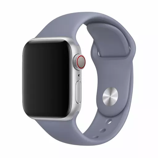 Devia - Silicone Strap for Apple Watch (38mm/40mm/41mm) - Lavender Grey