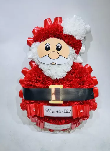 CHRISTMAS SANTA tribute - Grave memorial cute novelty