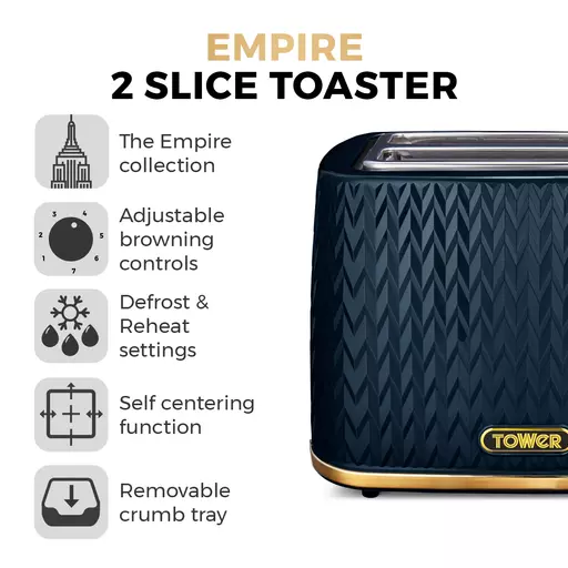 Empire 2 Slice Toaster