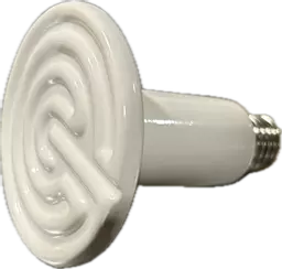 Ceramic heat lamp bulb