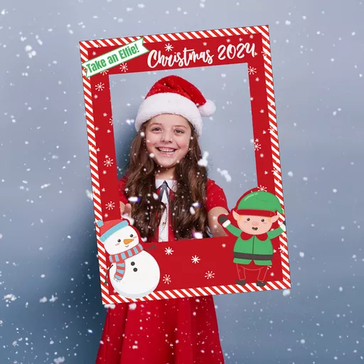 Personalised Christmas Selfie Frame