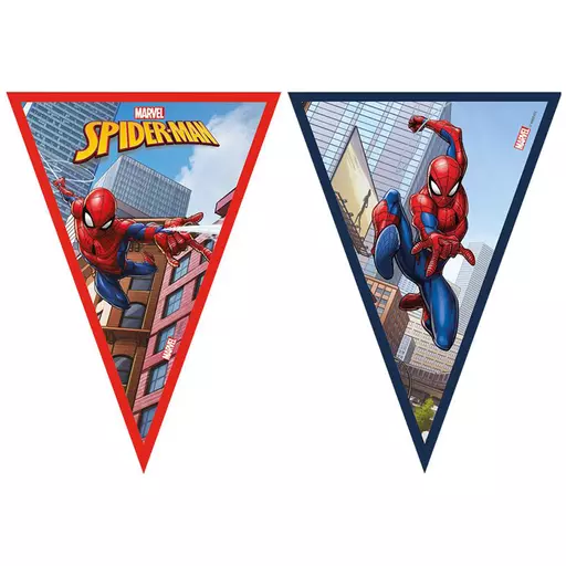 Spiderman Crime Fighter Flag Banner