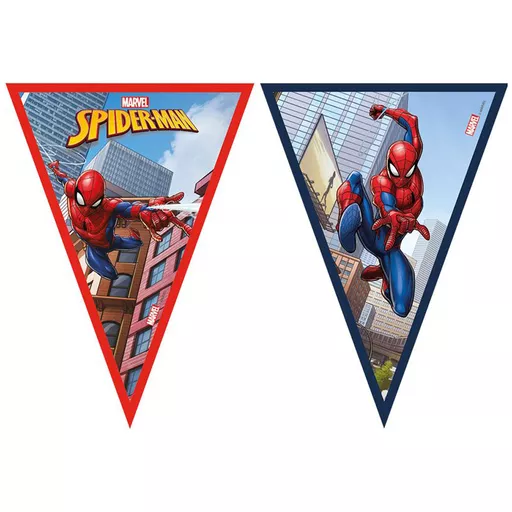 Spiderman Crime Fighter Flag Banner