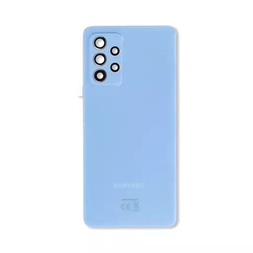 Back Cover w/ Camera Lens (Service Pack) (Awesome Blue) - For Galaxy A52 (A525)