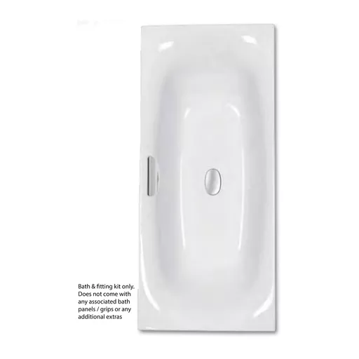 Carron Clearance:  Echelon 1800 x 800 C/nite White