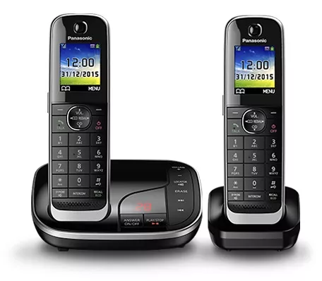 Panasonic KX-TGJ322E DECT telephone Caller ID Black