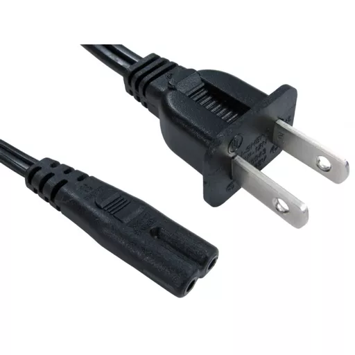 USA Plug (2 Pin) to C7 Figure 8 Mains Lead