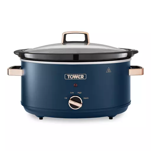 Tower 6.5L Navy Cavaletto Slow Cooker