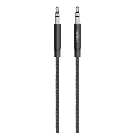 Belkin 3.5mm - 3.5mm, 1.25m audio cable Black