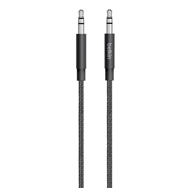 Belkin 3.5mm - 3.5mm, 1.25m audio cable Black