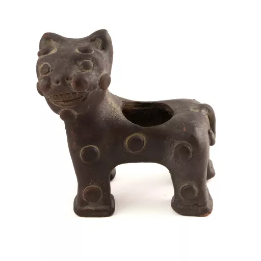 Clay Jaguar Figure