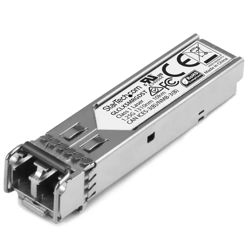 StarTech.com Cisco GLC-LX-SM-RGD Compatible SFP Transceiver Module - 1000BASE-LX~Cisco GLC-LX-SM-RGD Compatible SFP Module - 1000BASE-LX - 1GbE Single Mode Fiber SMF Optic Transceiver - 1GE Gigabit Ethernet SFP - LC 10km - 1310nm - DDM Cisco Firepower, AS