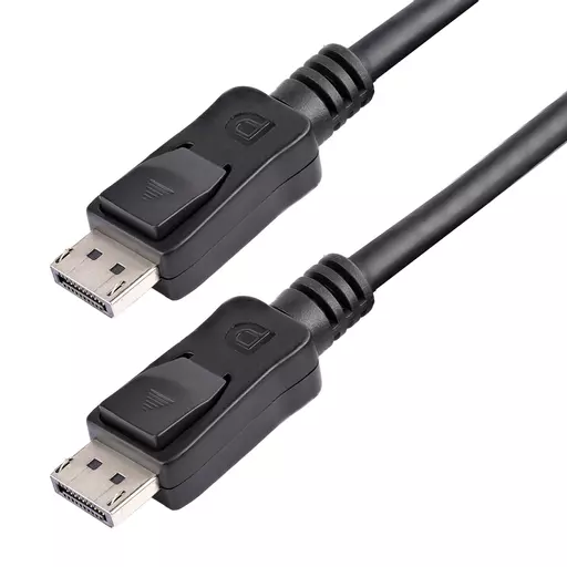 StarTech.com 2m (6ft) DisplayPort 1.2 Cable - 4K x 2K Ultra HD VESA Certified DisplayPort Cable - DP to DP Cable for Monitor - DP Video/Display Cord - Latching DP Connectors