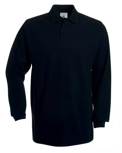 Heavymill Long Sleeved Polo Shirt